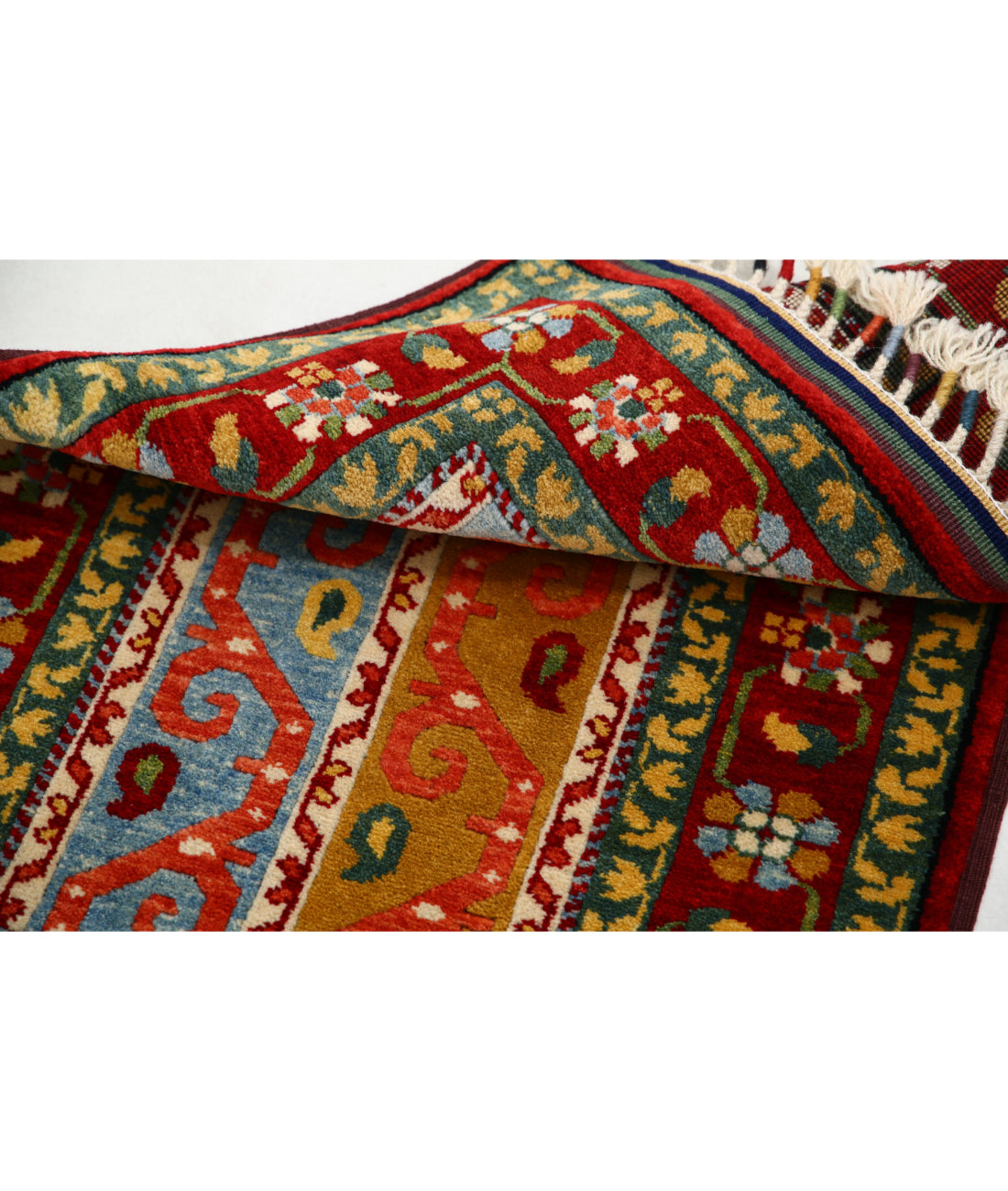 Shaal 2'1'' X 3'1'' Hand-Knotted Wool Rug 2'1'' x 3'1'' (63 X 93) / Multi / Multi