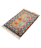 Shaal 2'0'' X 3'2'' Hand-Knotted Wool Rug 2'0'' x 3'2'' (60 X 95) / Multi / Multi