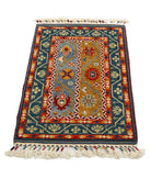 Shaal 2'0'' X 3'2'' Hand-Knotted Wool Rug 2'0'' x 3'2'' (60 X 95) / Multi / Multi