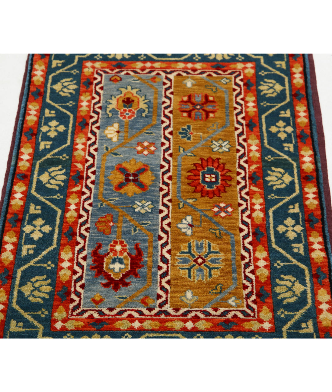 Shaal 2'0'' X 3'2'' Hand-Knotted Wool Rug 2'0'' x 3'2'' (60 X 95) / Multi / Multi