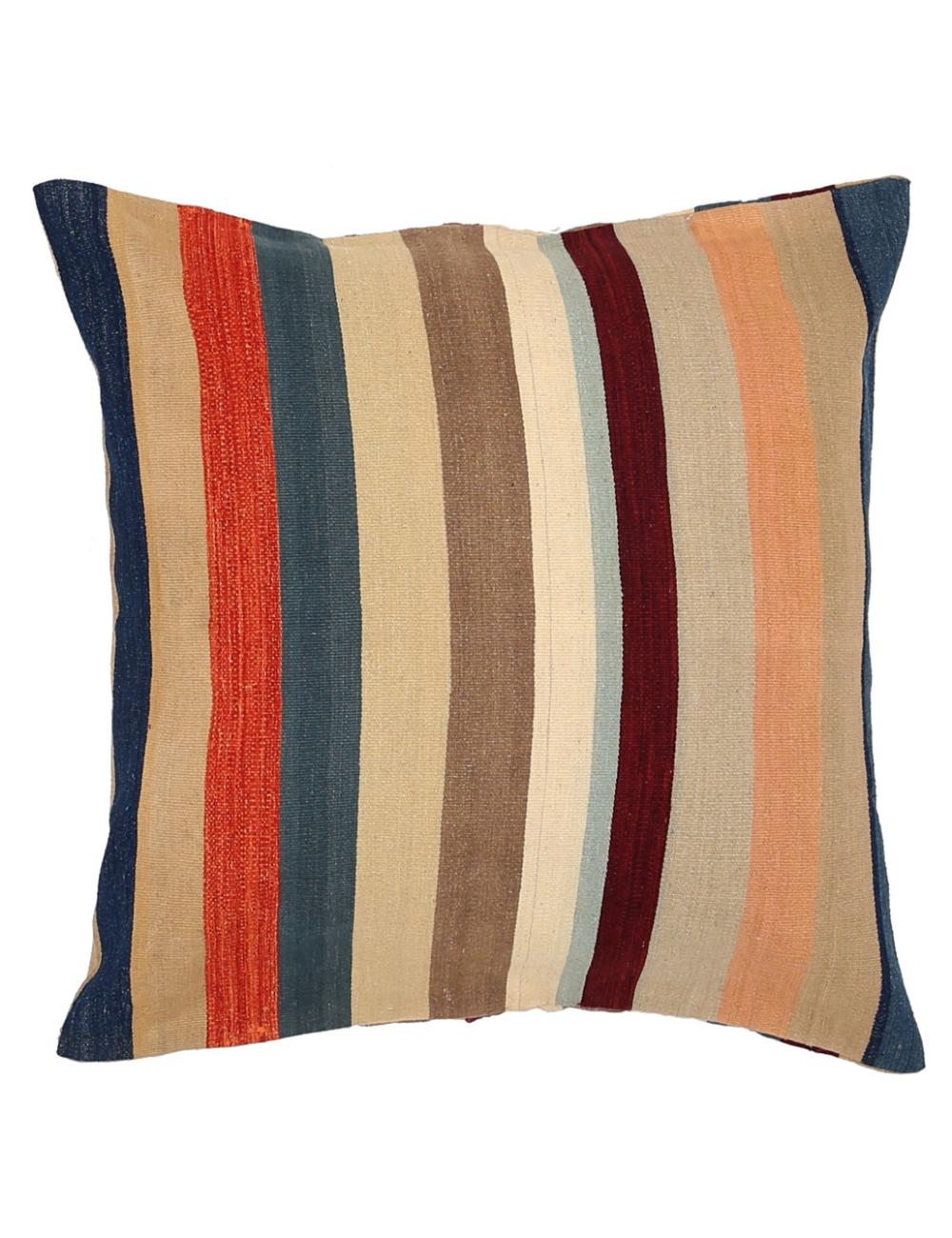 Pillows 3' 0" X 3' 0" Hand-Woven Wool Pillow 3' 0" X 3' 0" (91 X 91) / Multi / Multi
