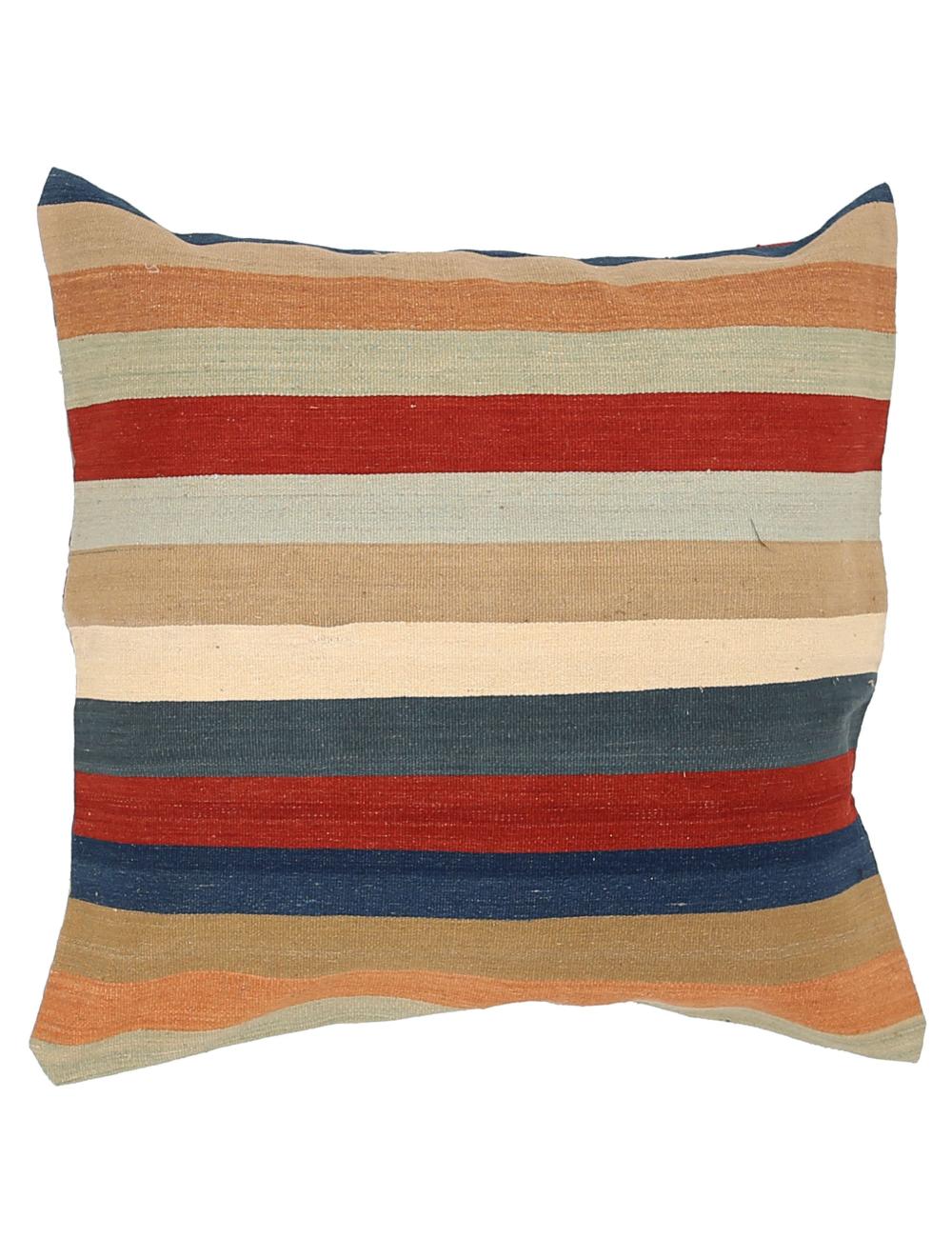 Pillows 3' 0" X 3' 0" Hand-Woven Wool Pillow 3' 0" X 3' 0" (91 X 91) / Multi / Multi