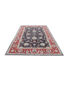 Sultanabad 6' 4" X 9' 2" Hand-Knotted Wool Rug 6' 4" X 9' 2" (193 X 279) / Brown / Red