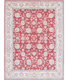 Sultanabad 8'10'' X 12'0'' Hand-Knotted Wool Rug 8'10'' x 12'0'' (265 X 360) / Red / Ivory