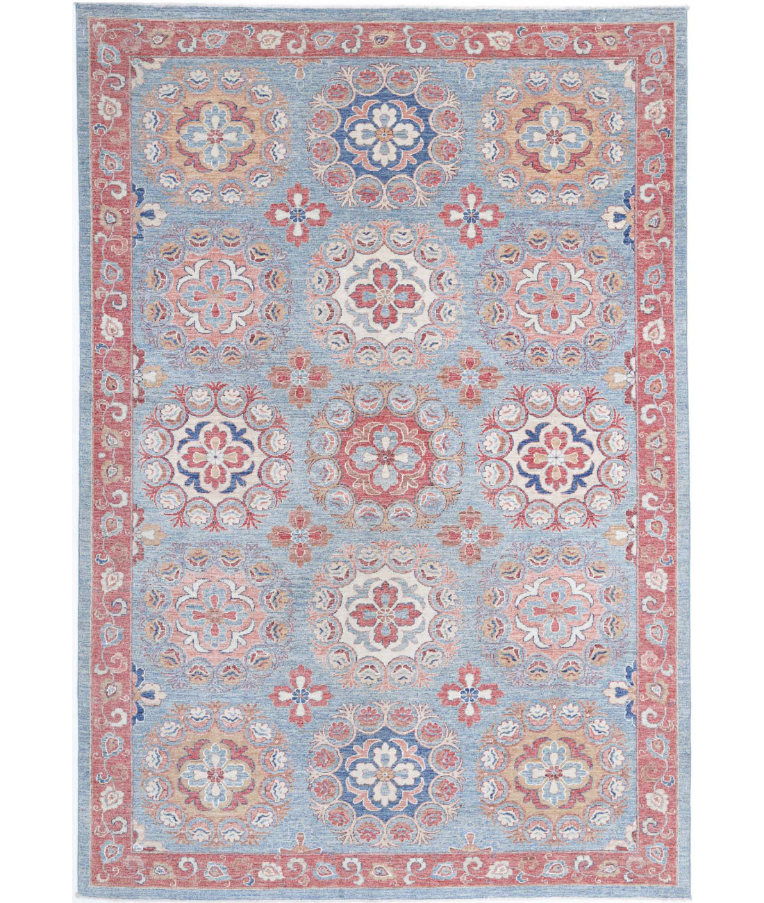 Suzani 4'6'' X 6'7'' Hand-Knotted Wool Rug 4'6'' x 6'7'' (135 X 198) / Multi / Multi