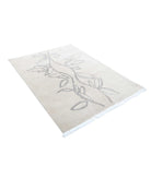 Texture 4'7'' X 6'1'' Hand-Knotted Wool Rug 4'7'' x 6'1'' (138 X 183) / Beige / Grey