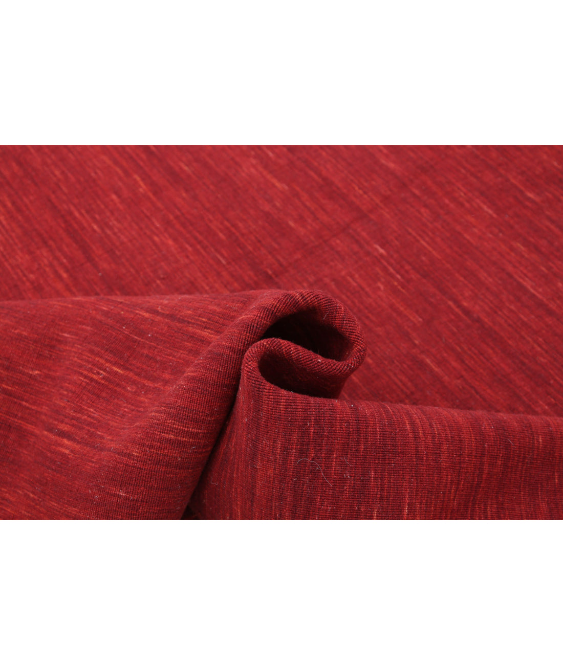 Vista 9'6'' X 9'8'' Hand-Knotted Wool Rug 9'6'' x 9'8'' (285 X 290) / Red / Red