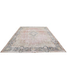 Vintage 9'6'' X 12'9'' Hand-Knotted Wool Rug 9'6'' x 12'9'' (285 X 383) / Rust / Blue