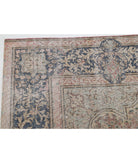Vintage 9'6'' X 12'9'' Hand-Knotted Wool Rug 9'6'' x 12'9'' (285 X 383) / Rust / Blue