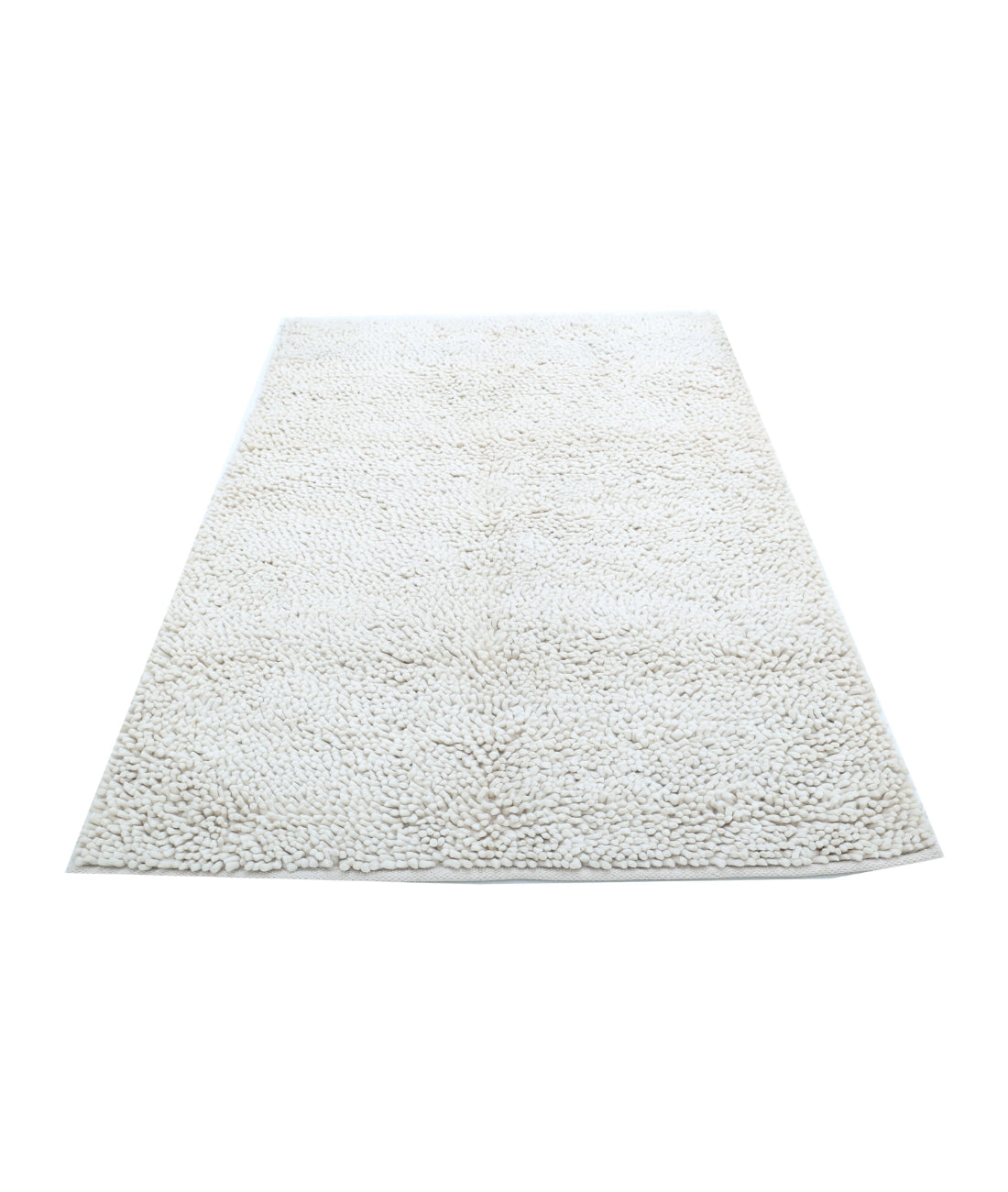Vista 4'7'' X 6'9'' Hand-Knotted Wool Rug 4'7'' x 6'9'' (138 X 203) / Ivory / Ivory