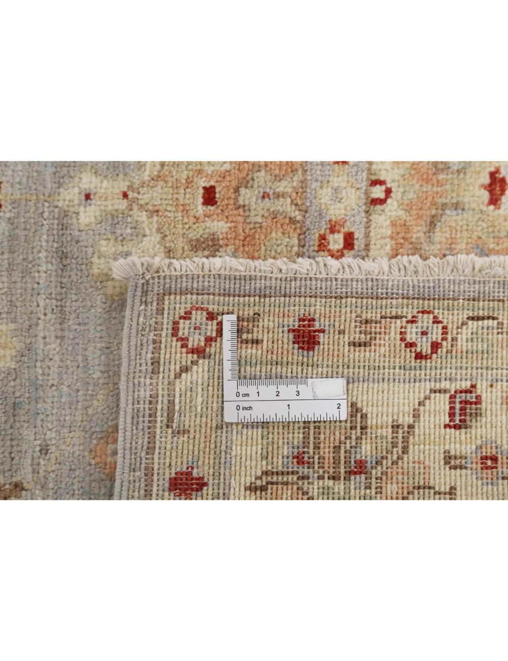 Ziegler 3' 11" X 5' 9" Hand-Knotted Wool Rug 3' 11" X 5' 9" (119 X 175) / Blue / Ivory