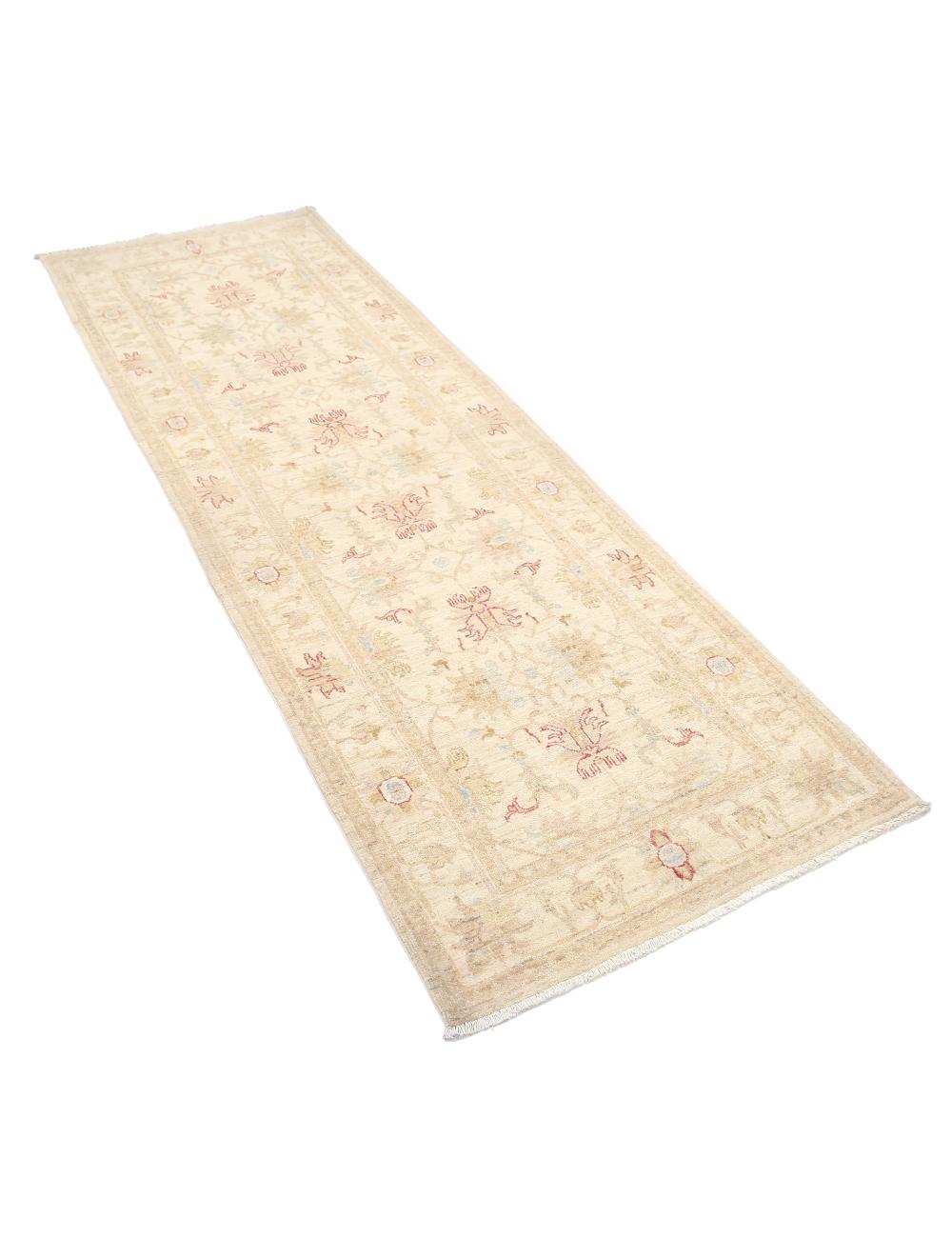 Ziegler 2' 8" X 7' 8" Hand-Knotted Wool Rug 2' 8" X 7' 8" (81 X 234) / Ivory / Beige