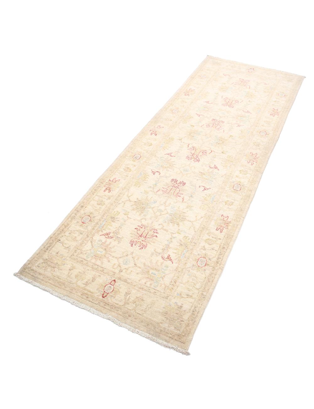 Ziegler 2' 8" X 7' 8" Hand-Knotted Wool Rug 2' 8" X 7' 8" (81 X 234) / Ivory / Beige