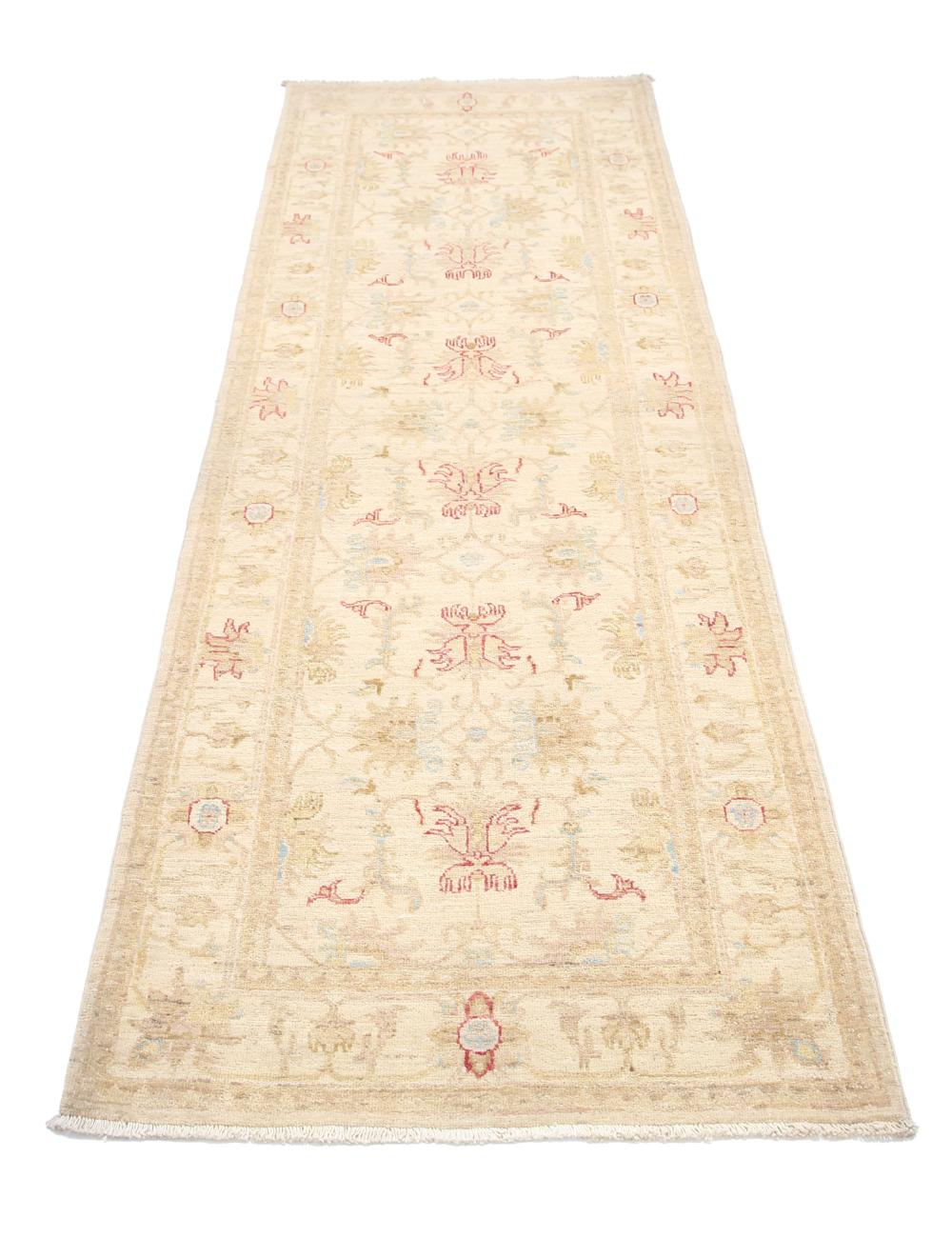 Ziegler 2' 8" X 7' 8" Hand-Knotted Wool Rug 2' 8" X 7' 8" (81 X 234) / Ivory / Beige