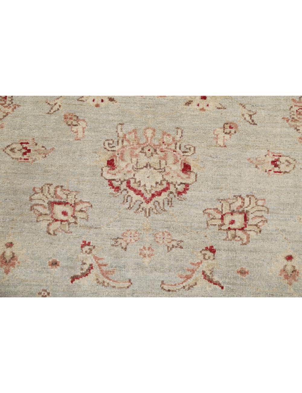 Ziegler 3' 0" X 4' 2" Hand-Knotted Wool Rug 3' 0" X 4' 2" (91 X 127) / Blue / Ivory