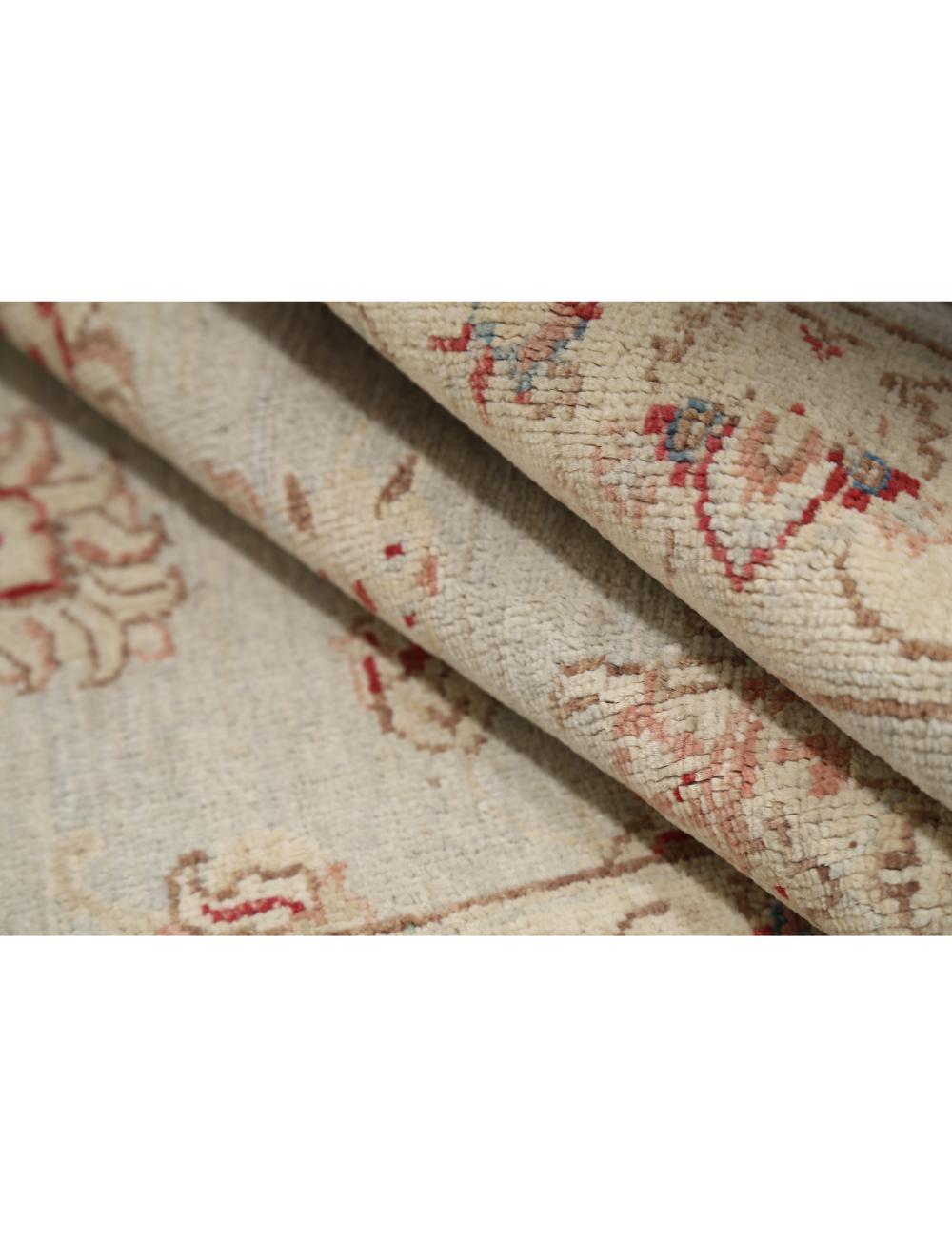 Ziegler 3' 0" X 4' 2" Hand-Knotted Wool Rug 3' 0" X 4' 2" (91 X 127) / Blue / Ivory