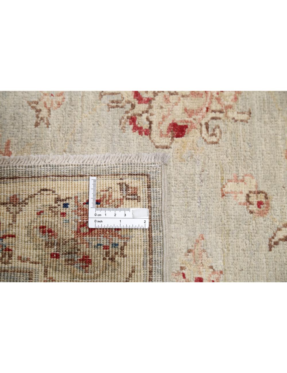 Ziegler 3' 0" X 4' 2" Hand-Knotted Wool Rug 3' 0" X 4' 2" (91 X 127) / Blue / Ivory