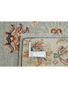 Ziegler 2' 11" X 4' 3" Hand-Knotted Wool Rug 2' 11" X 4' 3" (89 X 130) / Blue / Ivory