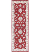 Ziegler 2' 7" X 8' 5" Hand-Knotted Wool Rug 2' 7" X 8' 5" (79 X 257) / Red / Ivory