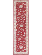 Ziegler 2' 8" X 9' 9" Hand-Knotted Wool Rug 2' 8" X 9' 9" (81 X 297) / Red / Ivory