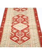 Ziegler 2' 9" X 8' 4" Hand-Knotted Wool Rug 2' 9" X 8' 4" (84 X 254) / Red / Ivory