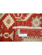 Ziegler 2' 9" X 8' 4" Hand-Knotted Wool Rug 2' 9" X 8' 4" (84 X 254) / Red / Ivory
