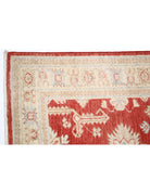Ziegler 2' 6" X 7' 7" Hand-Knotted Wool Rug 2' 6" X 7' 7" (76 X 231) / Red / Ivory