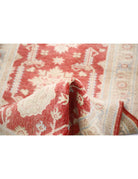 Ziegler 2' 6" X 7' 7" Hand-Knotted Wool Rug 2' 6" X 7' 7" (76 X 231) / Red / Ivory