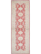 Ziegler 2' 6" X 7' 7" Hand-Knotted Wool Rug 2' 6" X 7' 7" (76 X 231) / Red / Ivory
