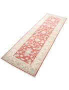 Ziegler 2' 6" X 7' 11" Hand-Knotted Wool Rug 2' 6" X 7' 11" (76 X 241) / Red / Ivory