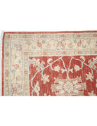 Ziegler 2' 6" X 7' 11" Hand-Knotted Wool Rug 2' 6" X 7' 11" (76 X 241) / Red / Ivory