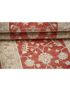 Ziegler 2' 6" X 7' 11" Hand-Knotted Wool Rug 2' 6" X 7' 11" (76 X 241) / Red / Ivory