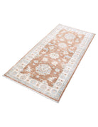 Ziegler 2' 6" X 5' 9" Hand-Knotted Wool Rug 2' 6" X 5' 9" (76 X 175) / Brown / Ivory