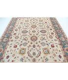 Ziegler 8'0'' X 9'6'' Hand-Knotted Wool Rug 8'0'' x 9'6'' (240 X 285) / Ivory / Green
