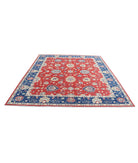 Ziegler 8'4'' X 9'4'' Hand-Knotted Wool Rug 8'4'' x 9'4'' (250 X 280) / Red / Blue