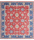 Ziegler 8'4'' X 9'4'' Hand-Knotted Wool Rug 8'4'' x 9'4'' (250 X 280) / Red / Blue