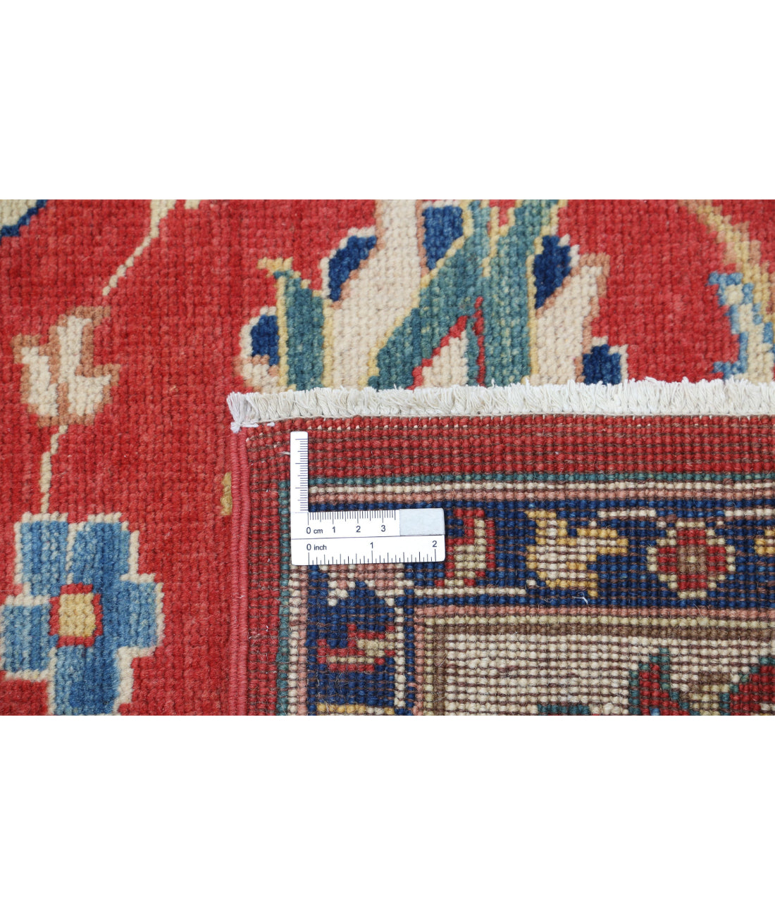 Ziegler 6'4'' X 9'4'' Hand-Knotted Wool Rug 6'4'' x 9'4'' (190 X 280) / Red / Ivory