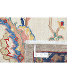 Ziegler 6'7'' X 9'3'' Hand-Knotted Wool Rug 6'7'' x 9'3'' (198 X 278) / Ivory / Red