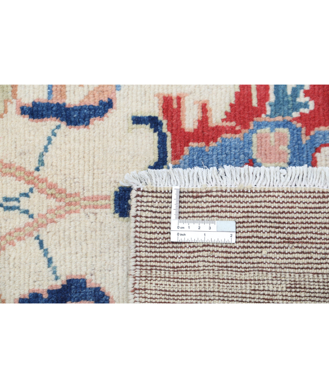 Ziegler 5'1'' X 6'9'' Hand-Knotted Wool Rug 5'1'' x 6'9'' (153 X 203) / Ivory / Red