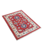 Ziegler 2'7'' X 3'6'' Hand-Knotted Wool Rug 2'7'' x 3'6'' (78 X 105) / Red / Ivory