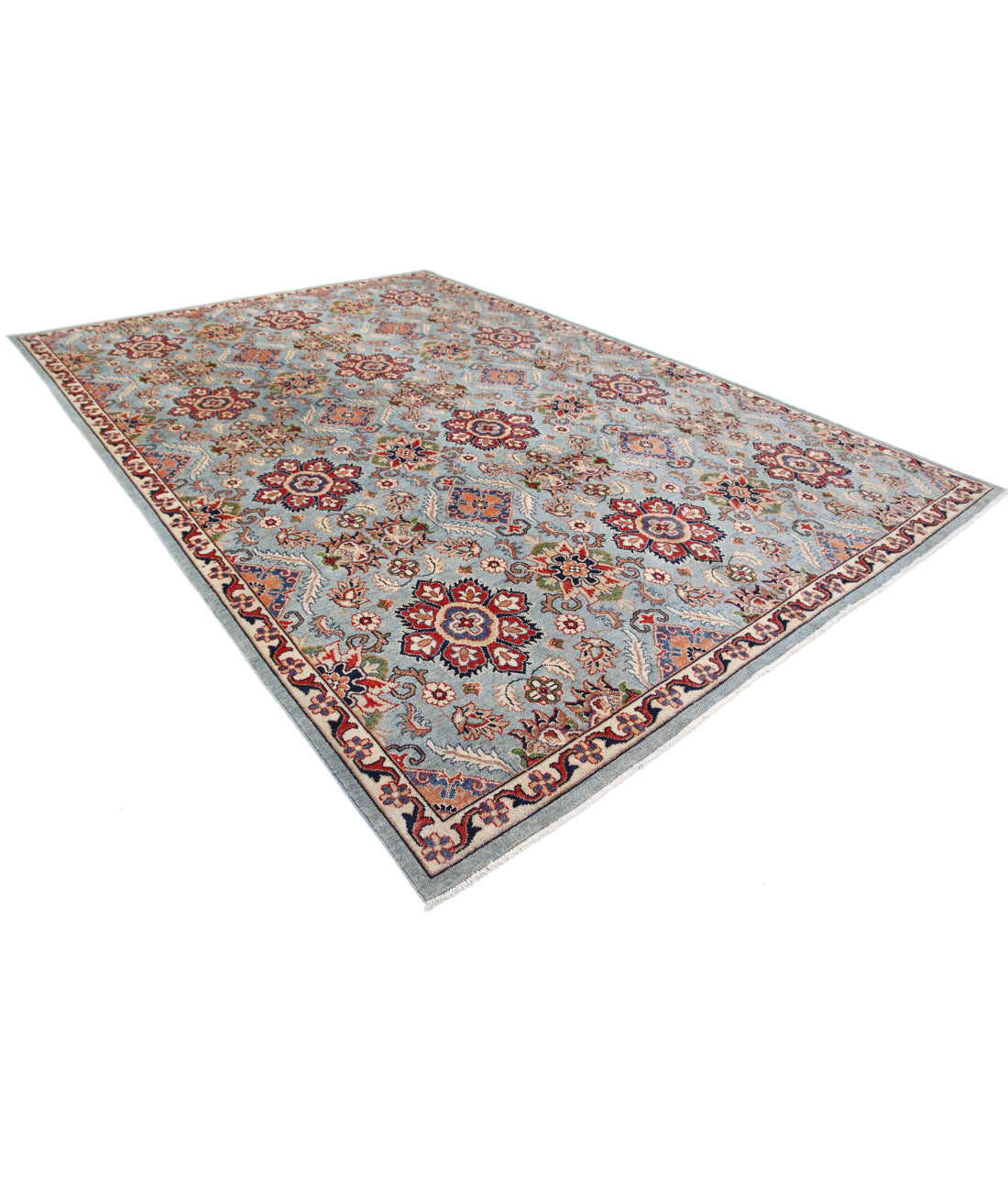 Ziegler 9'9'' X 14'0'' Hand-Knotted Wool Rug 9'9'' x 14'0'' (293 X 420) / Blue / N/A