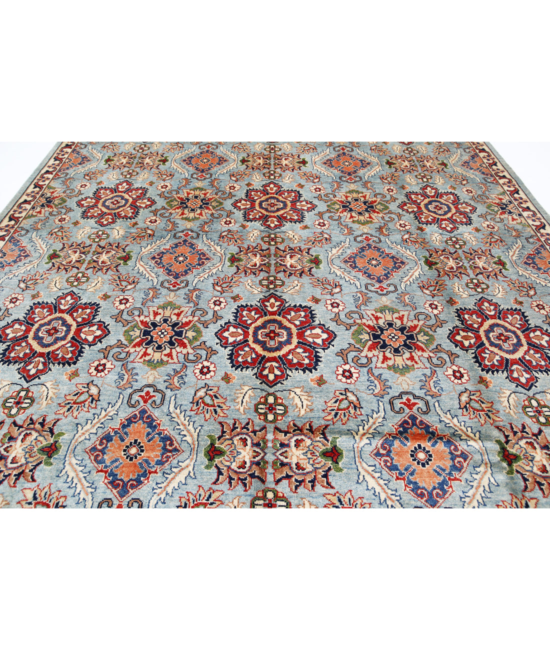 Ziegler 9'9'' X 14'0'' Hand-Knotted Wool Rug 9'9'' x 14'0'' (293 X 420) / Blue / N/A
