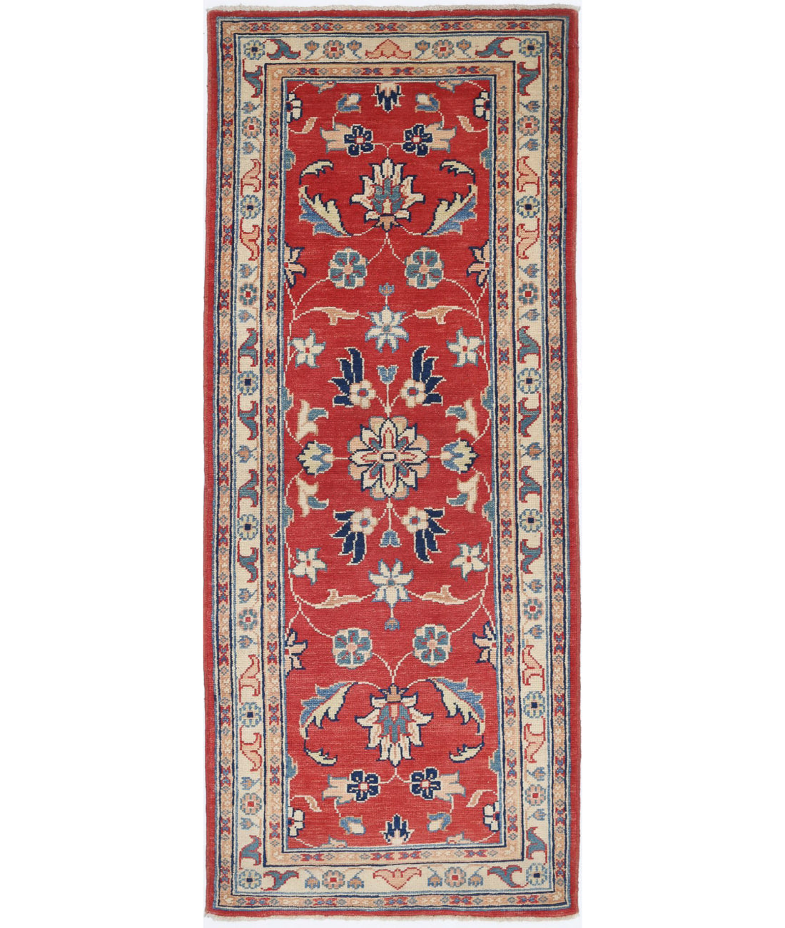 Ziegler 2'5'' X 6'4'' Hand-Knotted Wool Rug 2'5'' x 6'4'' (73 X 190) / Red / N/A