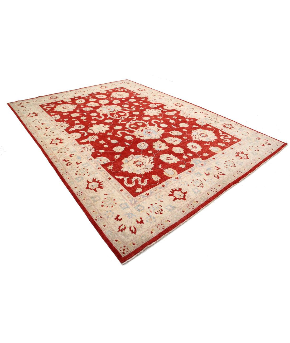 Ziegler 8'11'' X 12'5'' Hand-Knotted Wool Rug 8'11'' x 12'5'' (268 X 373) / Rust / N/A