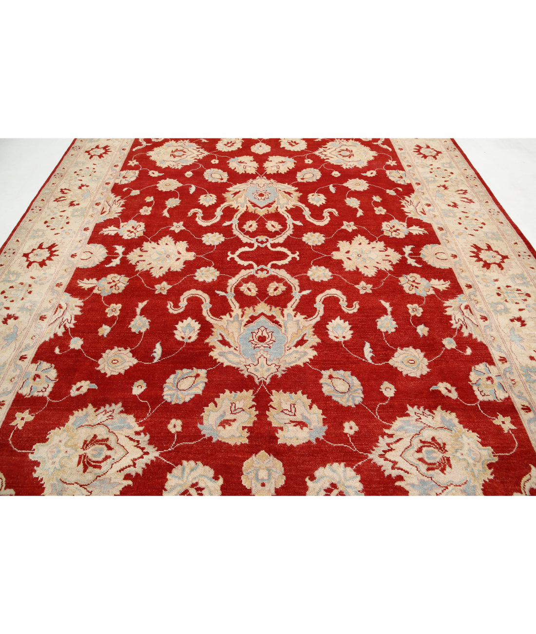 Ziegler 8'11'' X 12'5'' Hand-Knotted Wool Rug 8'11'' x 12'5'' (268 X 373) / Rust / N/A