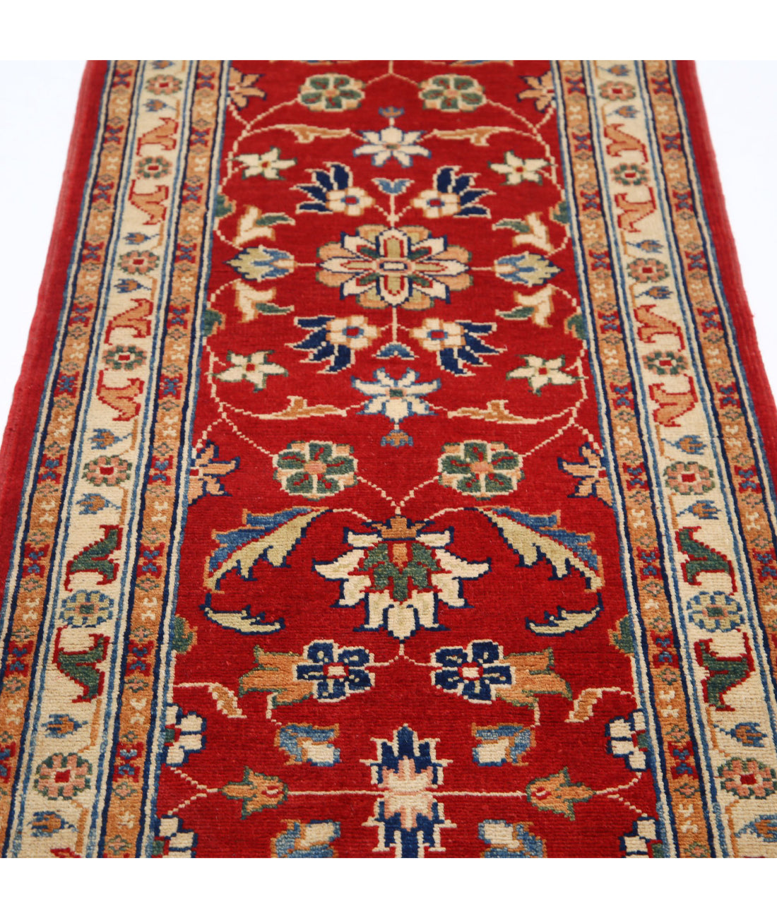 Ziegler 2'5'' X 9'9'' Hand-Knotted Wool Rug 2'5'' x 9'9'' (73 X 293) / Red / N/A