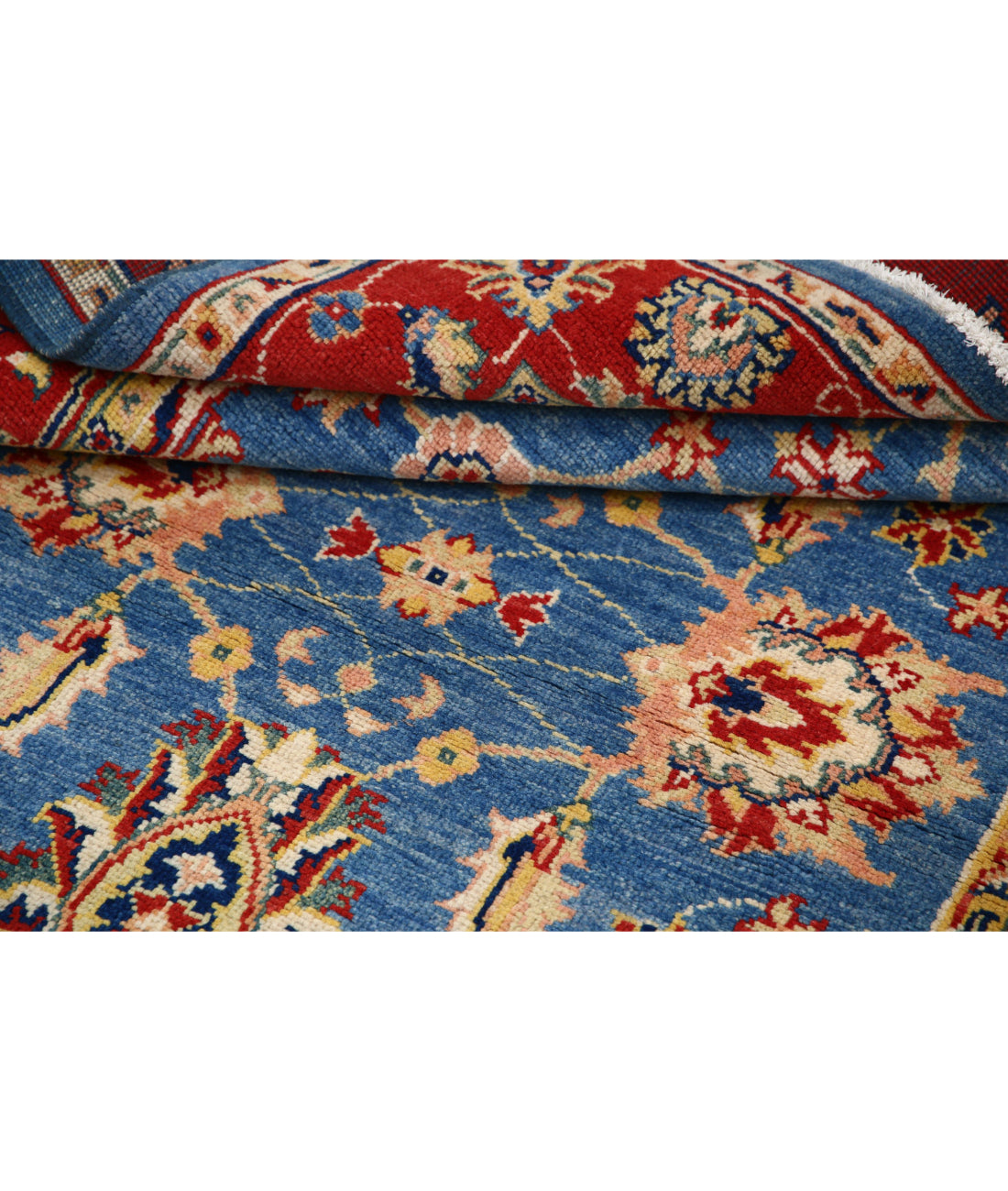 Ziegler 4'2'' X 6'3'' Hand-Knotted Wool Rug 4'2'' x 6'3'' (125 X 188) / Blue / N/A