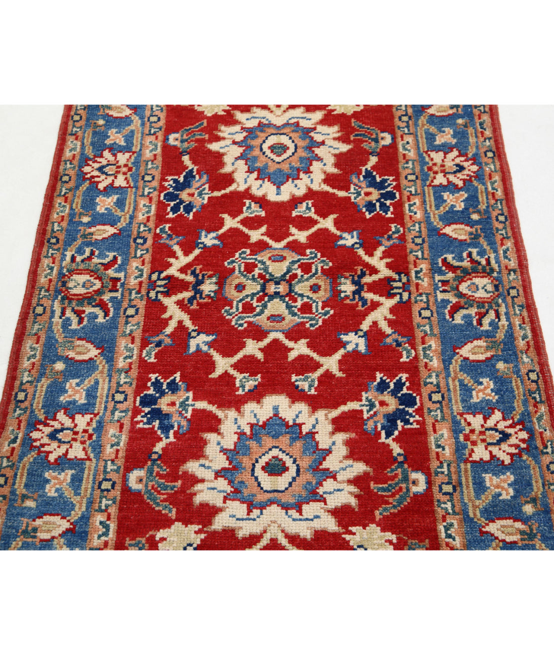 Ziegler 4'1'' X 6'0'' Hand-Knotted Wool Rug 4'1'' x 6'0'' (123 X 180) / Red / N/A