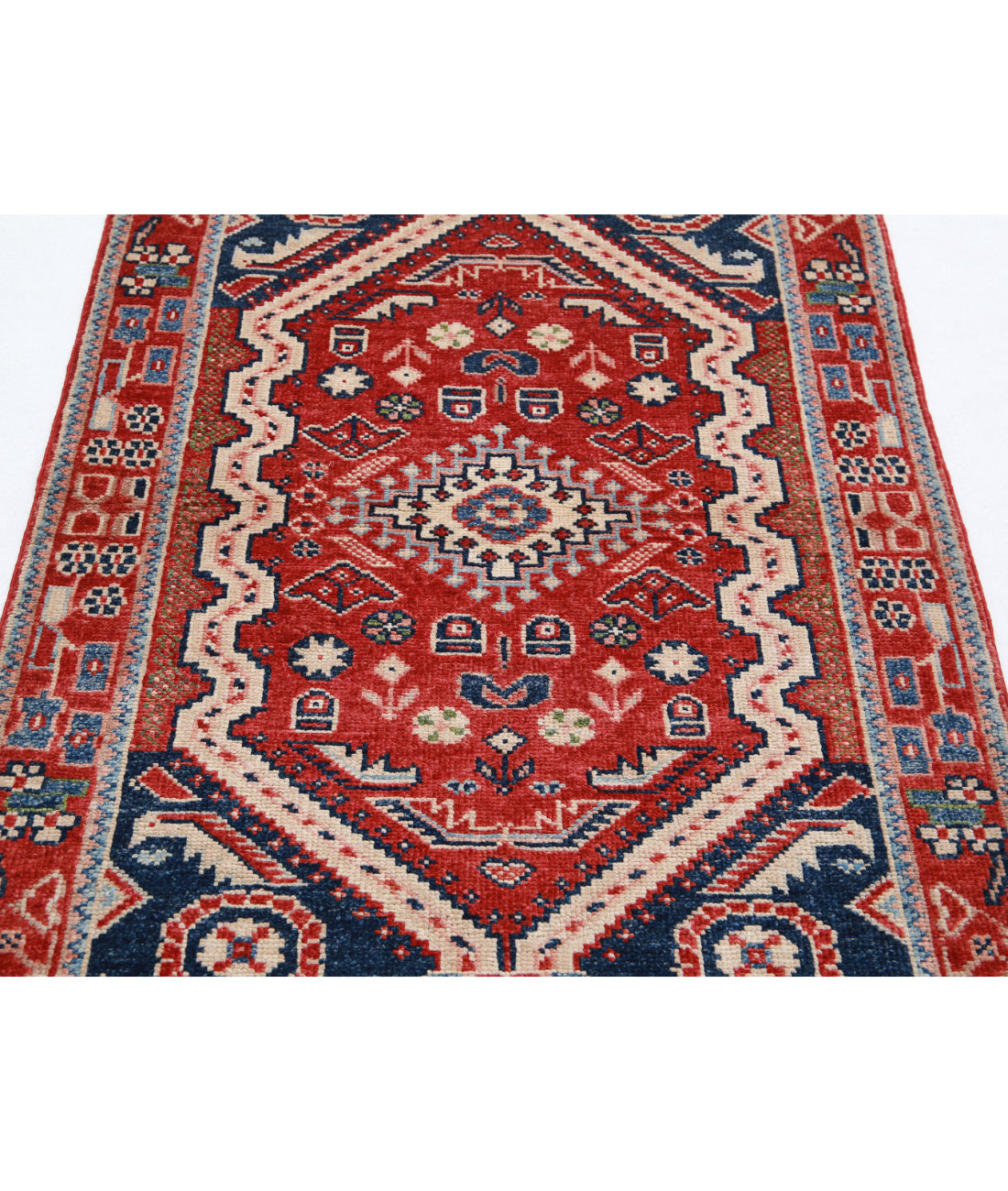 Ziegler 3'4'' X 5'0'' Hand-Knotted Wool Rug 3'4'' x 5'0'' (100 X 150) / Red / N/A