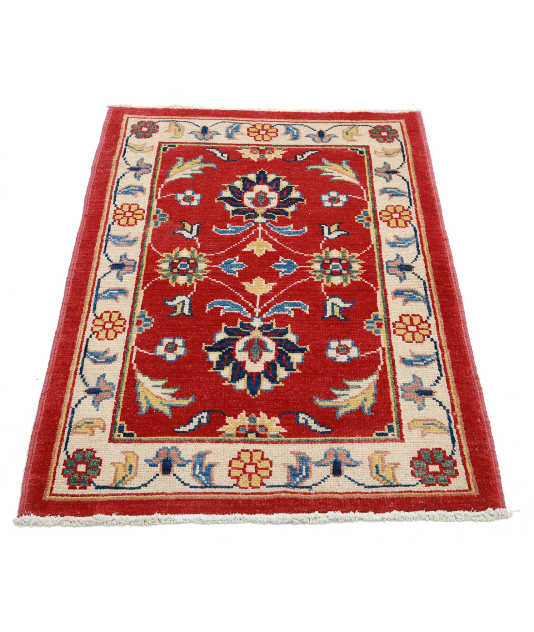 Ziegler 2'7'' X 3'7'' Hand-Knotted Wool Rug 2'7'' x 3'7'' (78 X 108) / Red / N/A